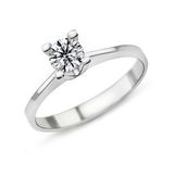 Harem Altın PR191 0.60 ct F Renk Hrd Sertifikalı Pırlanta Tektaş Yüzük