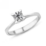 Harem Altın PR195 0.35 ct F Renk Hrd Sertifikalı Pırlanta Tektaş Yüzük