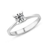 Harem Altın PR224 0.35 ct D Renk Hrd Sertifikalı Pırlanta Tektaş Yüzük