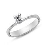 Harem Altın PR231 0.18 ct E Renk Pırlanta Tektaş Yüzük