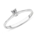 Harem Altın PR278 0.10 ct F Renk Pırlanta Tektaş Yüzük