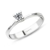 Harem Altın PR307 0.26 ct G Renk Pırlanta Tektaş Yüzük