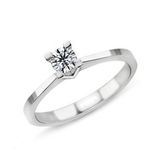 Harem Altın PR329 0.31 ct D Renk Hrd Sertifikalı Pırlanta Tektaş Yüzük