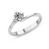 Harem Altın PR342 0.43 ct F Renk Hrd Sertifikalı Pırlanta Tektaş Yüzük