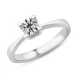 Harem Altın PR358 0.50 ct E Renk Hrd Sertifikalı Pırlanta Tektaş Yüzük