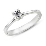 Harem Altın PR39 0.16 ct D Renk Pırlanta Tektaş Yüzük