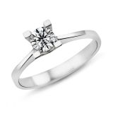 Harem Altın PR412 0.53 ct F Renk Hrd Sertifikalı Pırlanta Tektaş Yüzük