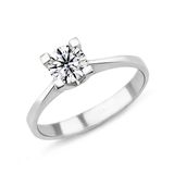 Harem Altın PR419 0.72 ct D Renk Hrd Sertifikalı Pırlanta Tektaş Yüzük