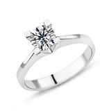 Harem Altın PR429 0.80 ct D Renk Hrd Sertifikalı Pırlanta Tektaş Yüzük