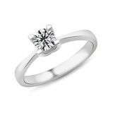 Harem Altın PR459 0.42 ct G Renk Hrd Sertifikalı Pırlanta Tektaş Yüzük