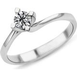 Harem Altın PR46 0.38 ct D Renk Hrd Sertifikalı Pırlanta Tektaş Yüzük