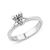 Harem Altın PR474 0.33 ct E Renk Hrd Sertifikalı Pırlanta Tektaş Yüzük