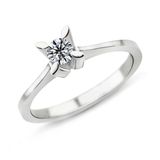 Harem Altın PR64 0.16 ct F Renk Pırlanta Tektaş Yüzük