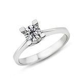 Harem Altın PR80 0.48 ct F Renk Hrd Sertifikalı Pırlanta Tektaş Yüzük