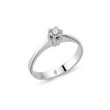 Harem Altın RM-10018 Romeo 0.15 ct Pırlanta Tektaş Yüzük