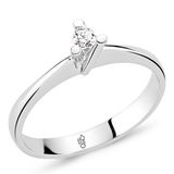 Harem Altın RM-10035 Romeo 0.15 ct Pırlanta Tektaş Yüzük