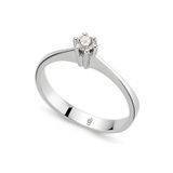 Harem Altın RM0730 0.10 ct Pırlanta Tektaş Yüzük