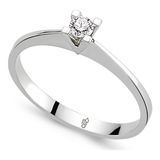 Harem Altın RM19030 0.10 ct Pırlanta Tektaş Yüzük