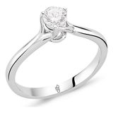 Harem Altın RM30063 0.30 ct F Renk Hrd Sertifikalı Pırlanta Tektaş Yüzük