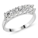 Harem Altın RMY500 18 Ayar Altın 1.00 ct Pırlanta Beştaş Yüzük