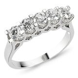 Harem Altın RMY510 18 Ayar Altın Pırlanta 0.90 ct Beştaş Yüzük