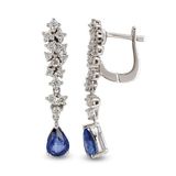 Harem Altın RTK11 2.12 ct Safir Pırlanta Küpe