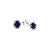 Harem Altın RTK14 1.12 ct Safir Pırlanta Küpe
