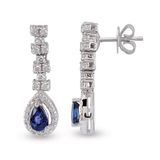 Harem Altın RTK2 1.19 ct Safir Pırlanta Küpe