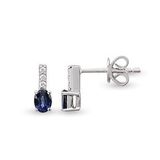 Harem Altın RTK20 0.60 ct Safir Pırlanta Küpe