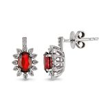 Harem Altın RTK25 1.26 ct Yakut Pırlanta Küpe