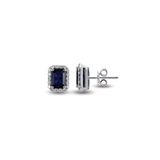 Harem Altın RTK4 2.30 ct Safir Pırlanta Küpe