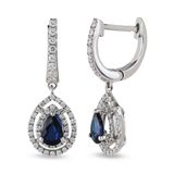 Harem Altın RTK42 1.64 ct Safir Pırlanta Küpe