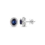 Harem Altın RTK48 3.18 ct Safir Pırlanta Küpe