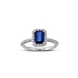 Harem Altın RTY1 Kadın 1.28 ct Pırlanta Safir Yüzük