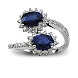 Harem Altın RTY10 2.74 Ct Pırlanta Safir Yüzük