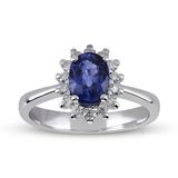 Harem Altın RTY26 Kadın 1.14 ct Pırlanta Safir Yüzük