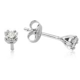 Harem Altın TKPE16 0.25 ct V Tırnak Tektaş Pırlanta Küpe