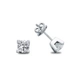 Harem Altın TKPE22 0.40 ct Takoz Tırnak Tektaş Pırlanta Küpe