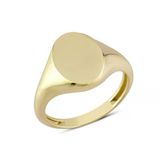 Harem Altın YZK355 14 Ayar Altın Taşsız Oval Yüzük