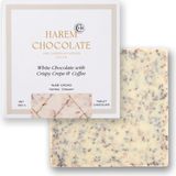 Harem Chocolate Kahveli ve Krepli Beyaz Tablet Çikolata 100G - Standart