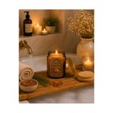 Harem Mum Amber Kokulu El Yapımı Kavanoz Mum 150 Gr HM-04