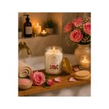 Harem Mum Gül Kokulu El Yapımı Kavanoz Mum 150 Gr HM-02