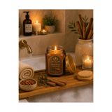 Harem Mum Sandal Ağacı Kokulu El Yapımı Kavanoz Mum 150 Gr HM-05