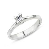 Harem Takı PR20 0.12 ct E Renk Pırlanta Tektaş Yüzük