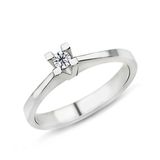 Harem Takı PR297 0.19 ct F Renk Pırlanta Tektaş Yüzük