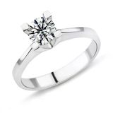 Harem Takı PR437 0.71 ct F Renk HRD Sertifikalı Pırlanta Tektaş Yüzük