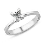 Harem Takı PR443 0.42 ct F Renk HRD Sertifikalı Pırlanta Tektaş Yüzük