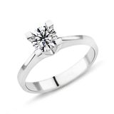 Harem Takı PR463 0.81 ct E Renk HRD Sertifikalı Pırlanta Tektaş Yüzük