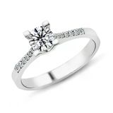 Harem Takı PR464 0.75 ct F Renk HRD Sertifikalı Pırlanta Tektaş Yüzük