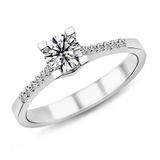 Harem Takı PR57 0.35 ct F Renk HRD Sertifikalı Pırlanta Tektaş Yüzük